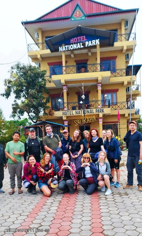 Hotel National Park- A Peaceful Family Home Where You Can Stay Peace And Enjoy And Organize The Wildlife Safari チトワン エクステリア 写真
