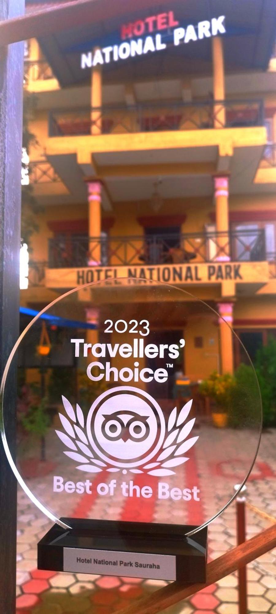 Hotel National Park- A Peaceful Family Home Where You Can Stay Peace And Enjoy And Organize The Wildlife Safari チトワン エクステリア 写真